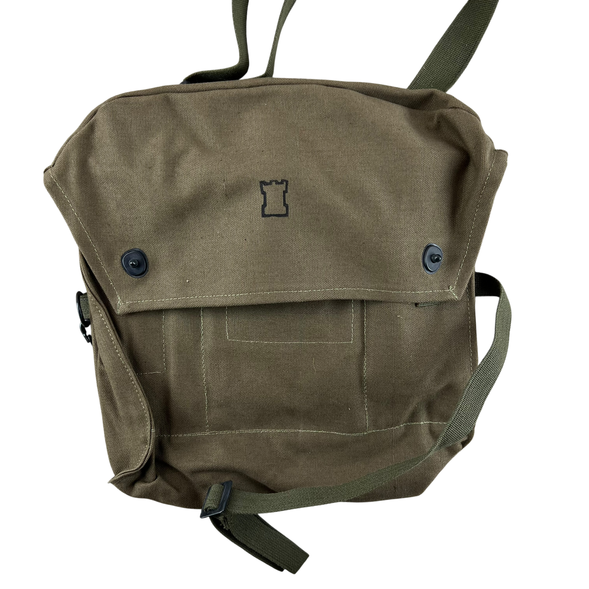 Finnish Army M61 Gas Mask Respirator Bag w/ Kit