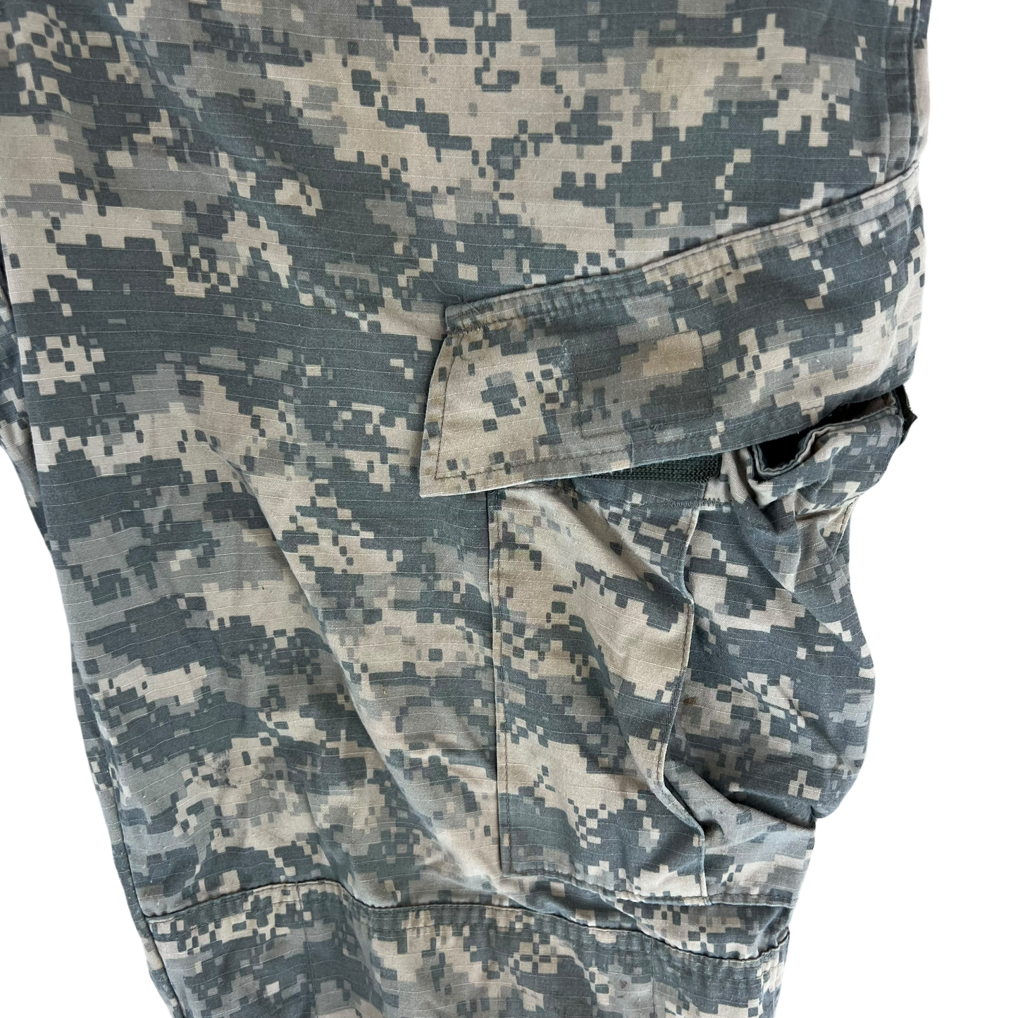 US Army UCP Pixel Camo ACU BDU Ripstop Combat Trousers - W36 L31