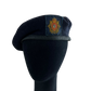 British Army Beret w/ Patch Navy Wool - Royal Logistics Corps - X Small 54cm