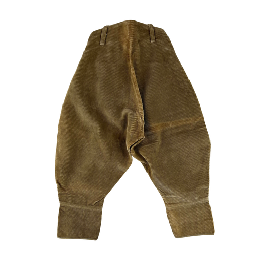 British Army WW2 Women's Land Army Corduroy Breeches - W26 SIZE 0