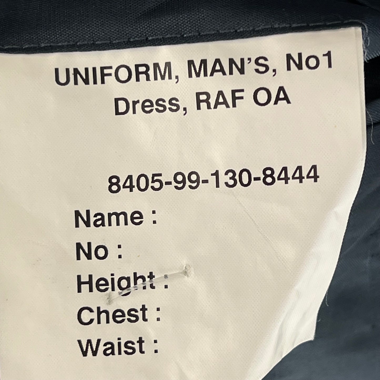 British Royal Air Force No. 1 Dress Jacket w/ Belt - Medium