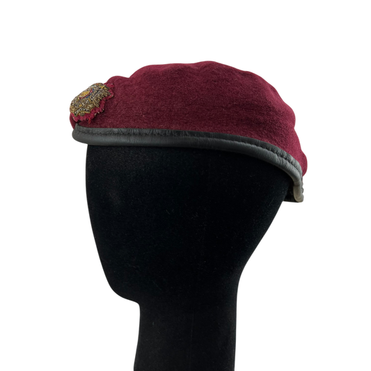 British Army Beret w/ Patch - Royal Logistics Corps - Small / Medium