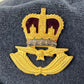 British RAF Beret w/ Officer's Badge - Small