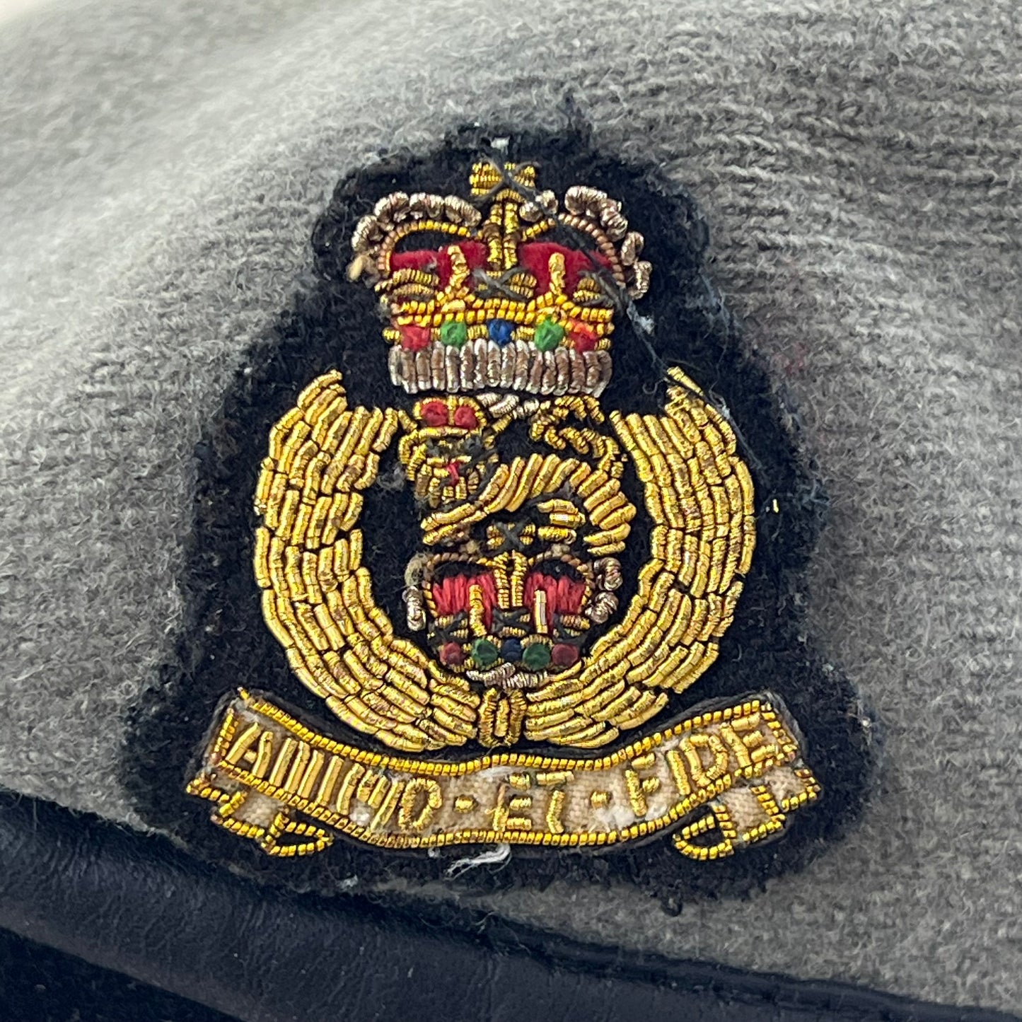 British Army Beret w/ Patch - Adjutant General's Corps - Medium