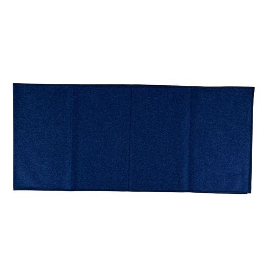 Finnish Navy Wool Blend Scarf