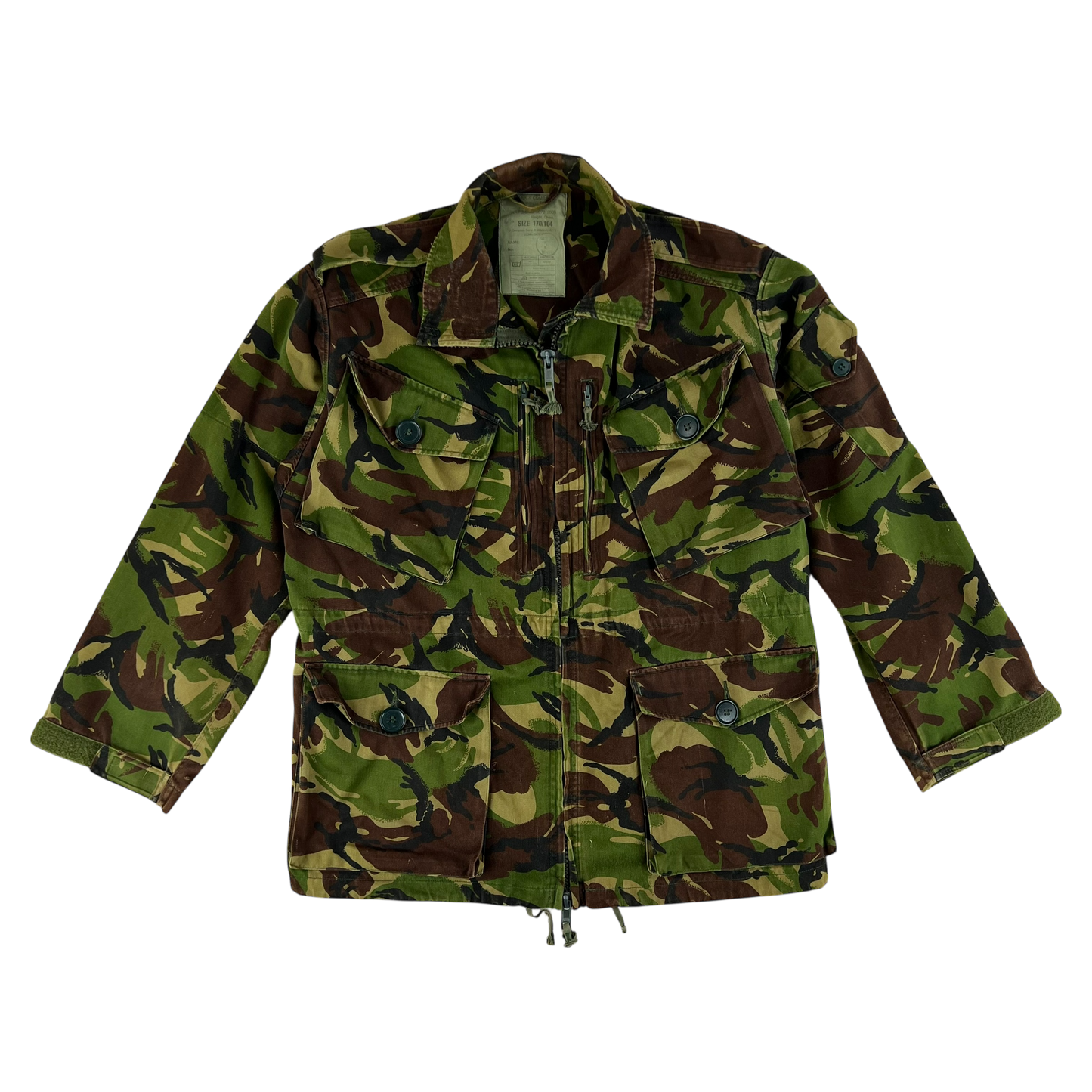 British Army 84 Pattern Woodland DPM Camo Combat Smock - Large 170/104