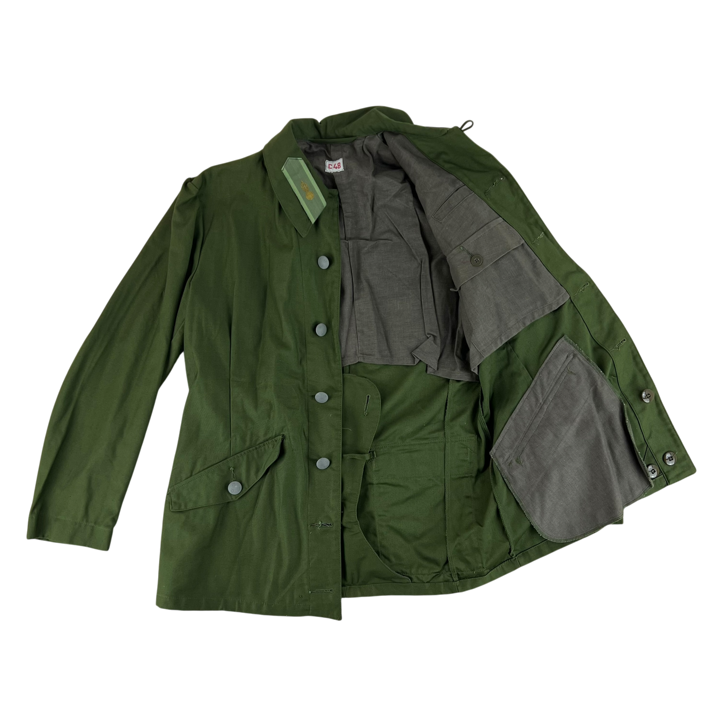 Swedish Army M59 Forest Green Women's Field Jacket - Medium C48