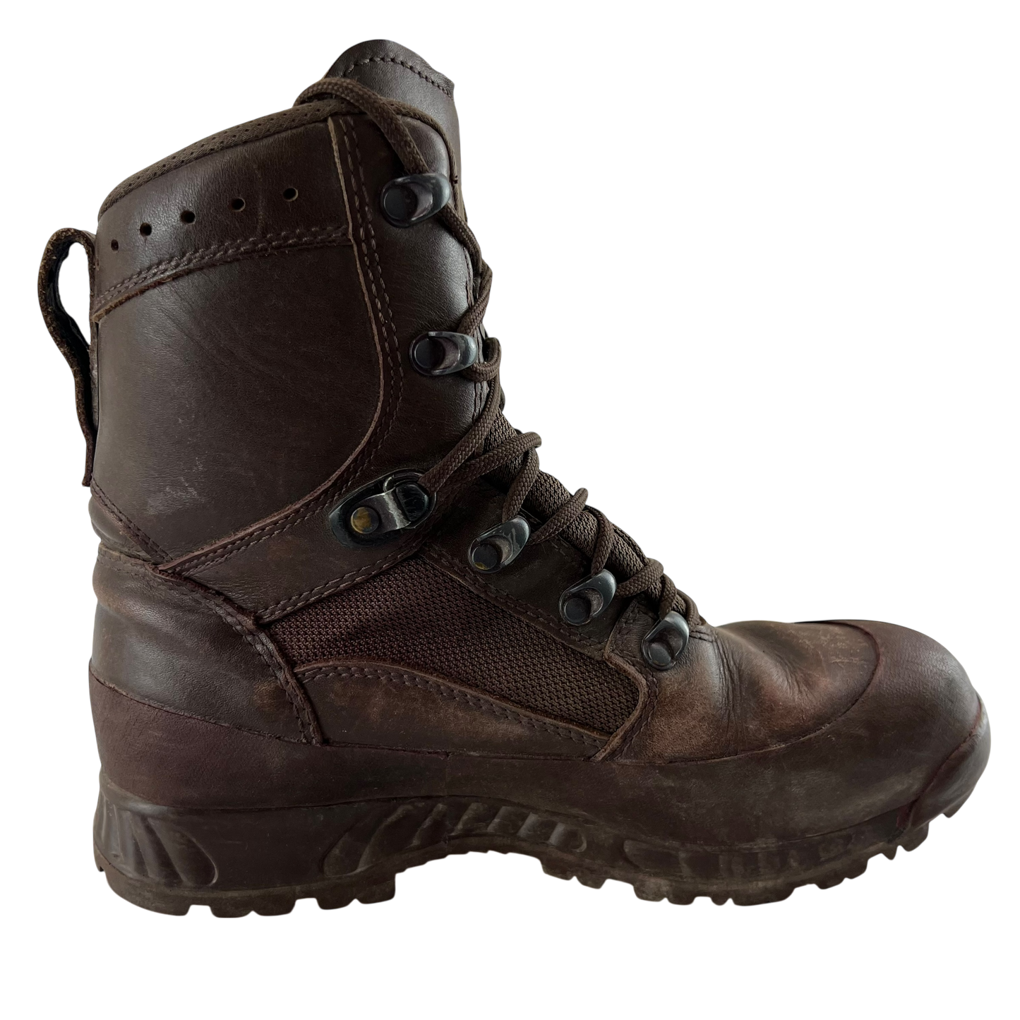 British Army HAIX Brown Combat Boots - Women's Size 6M