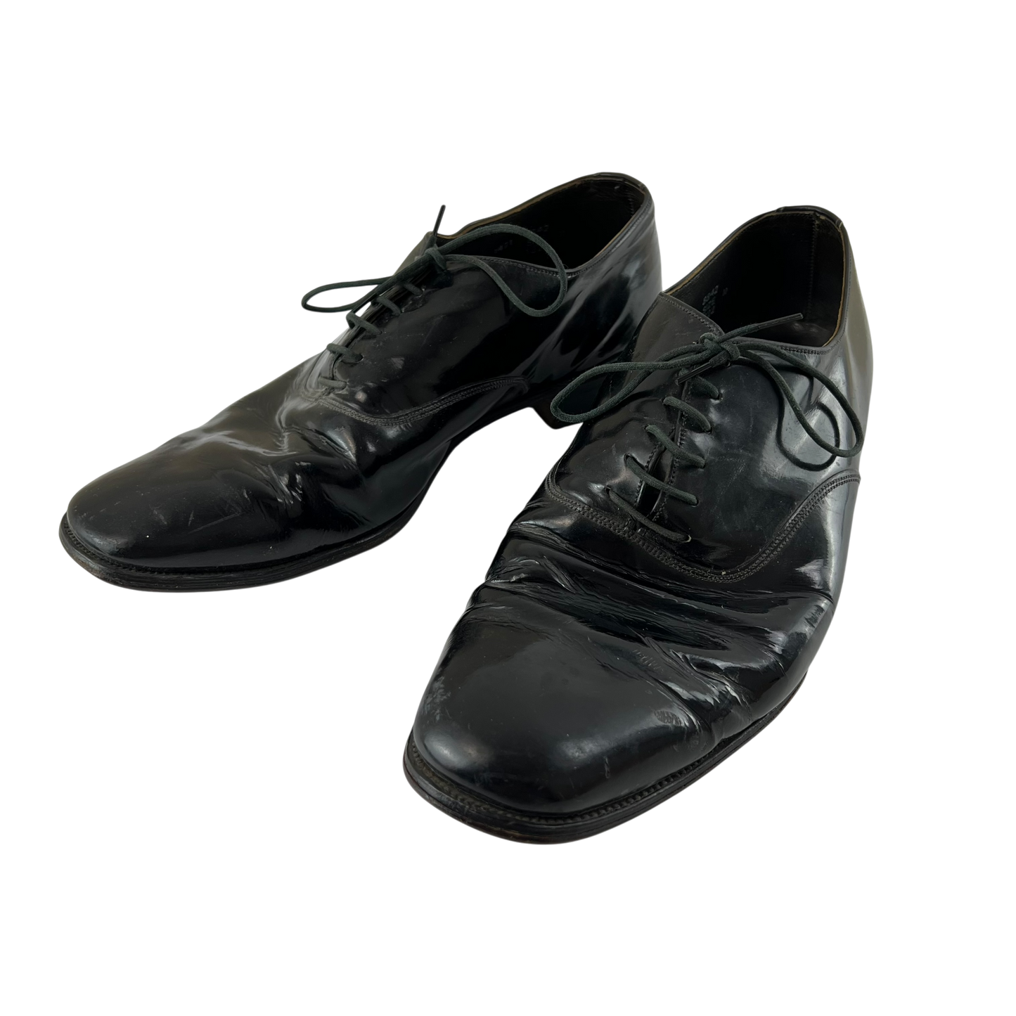 British RAF 70's Black Dress Shoes - Size 10