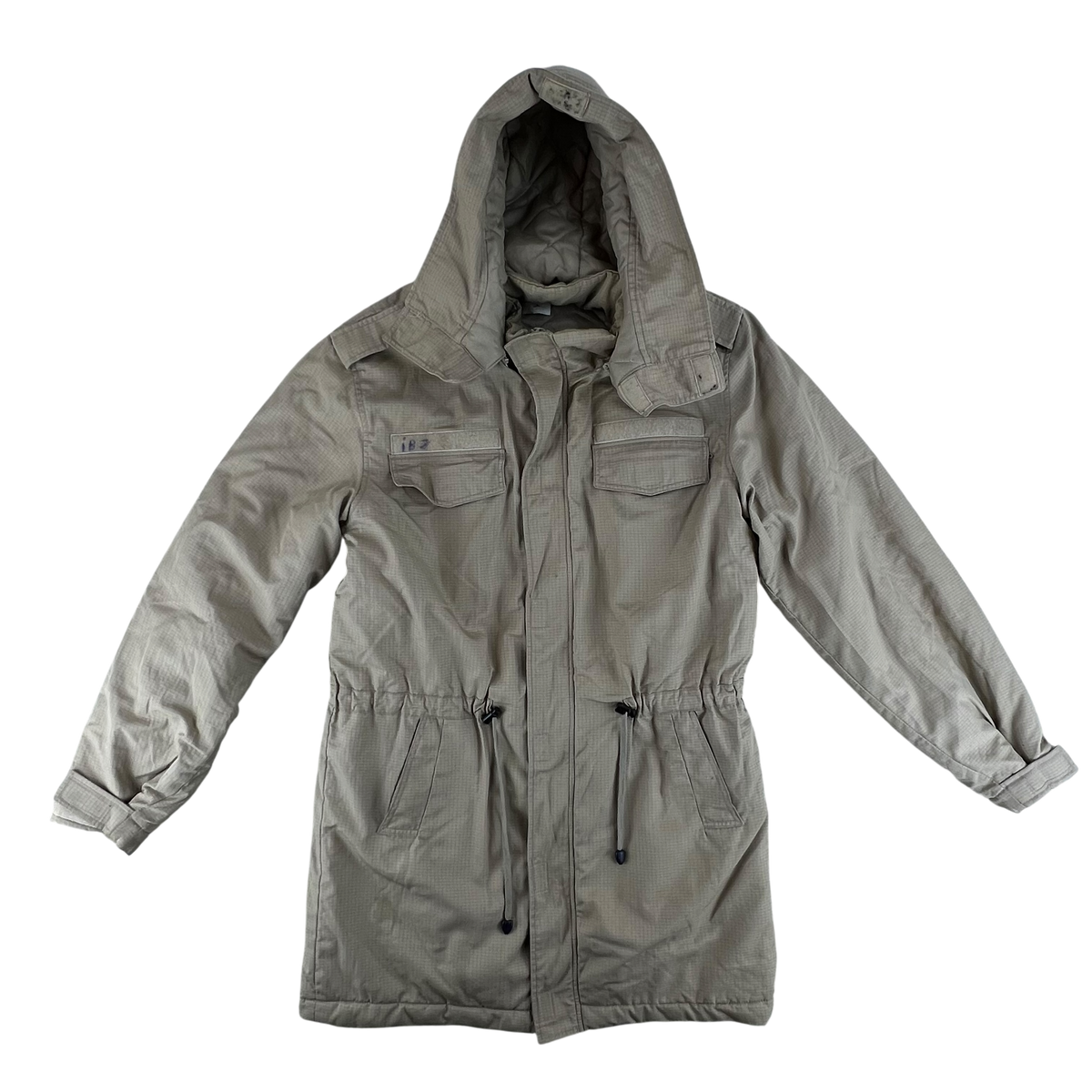 Romanian Army Tan Thermal Ripstop Parka Coat - Large