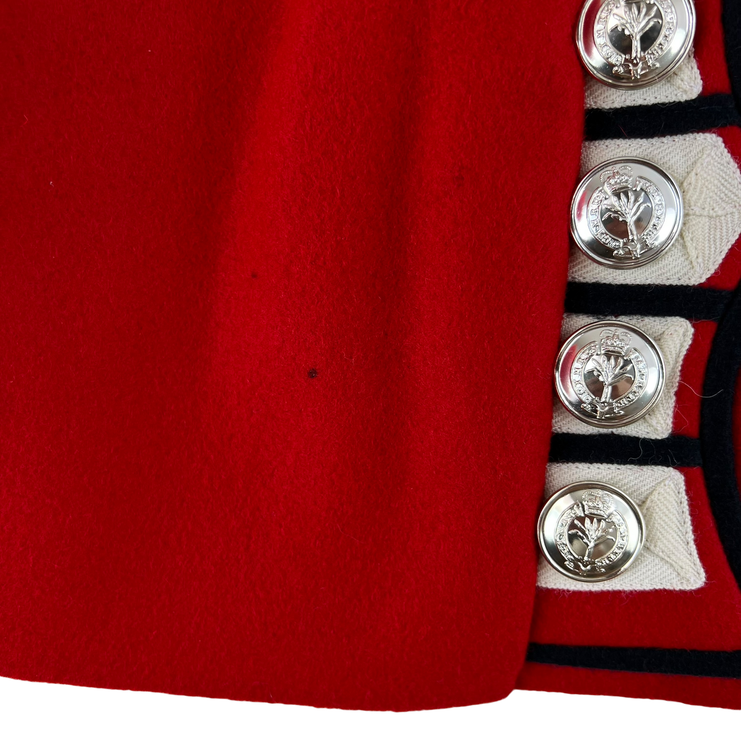 British Army Bandsman's Tunic Jacket w/ Wings - Welsh Guards - Small