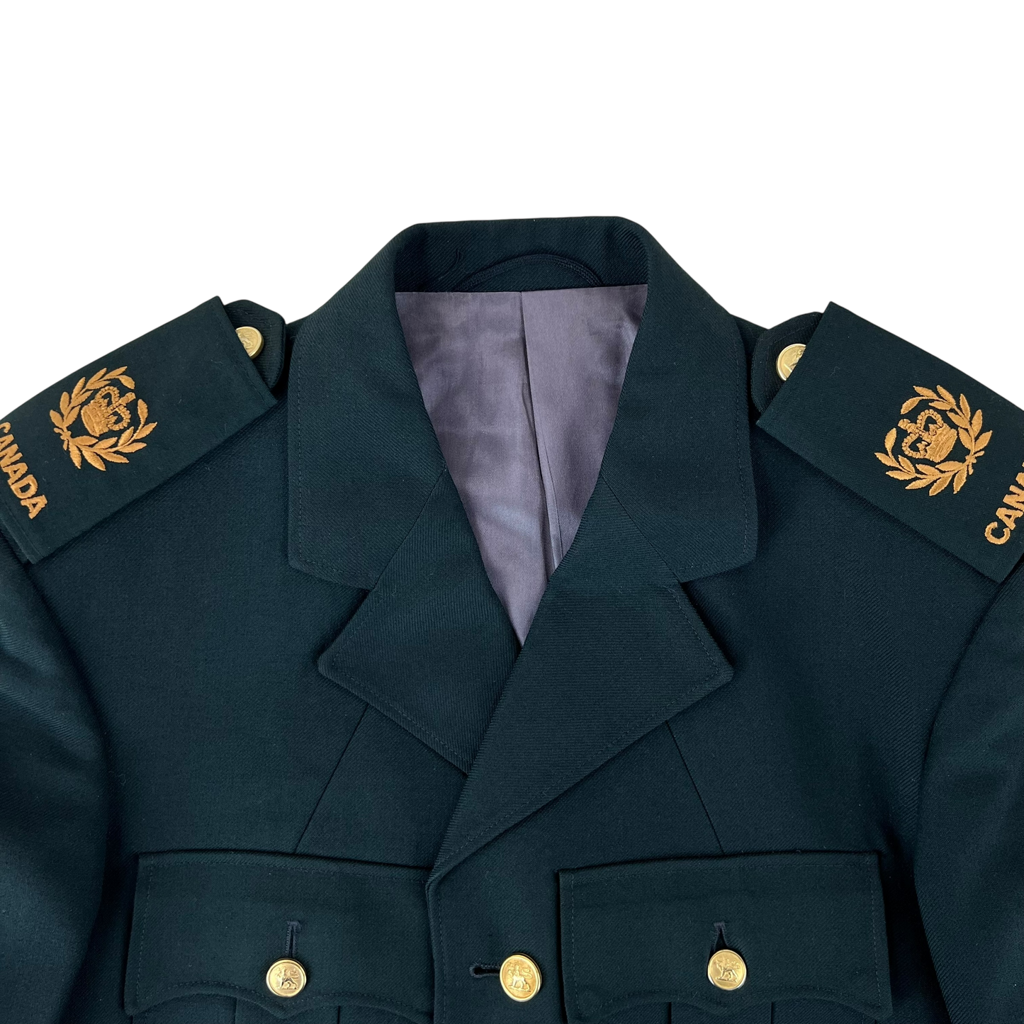 Canadian Army 80's Green Military Police Uniform Set - Medium