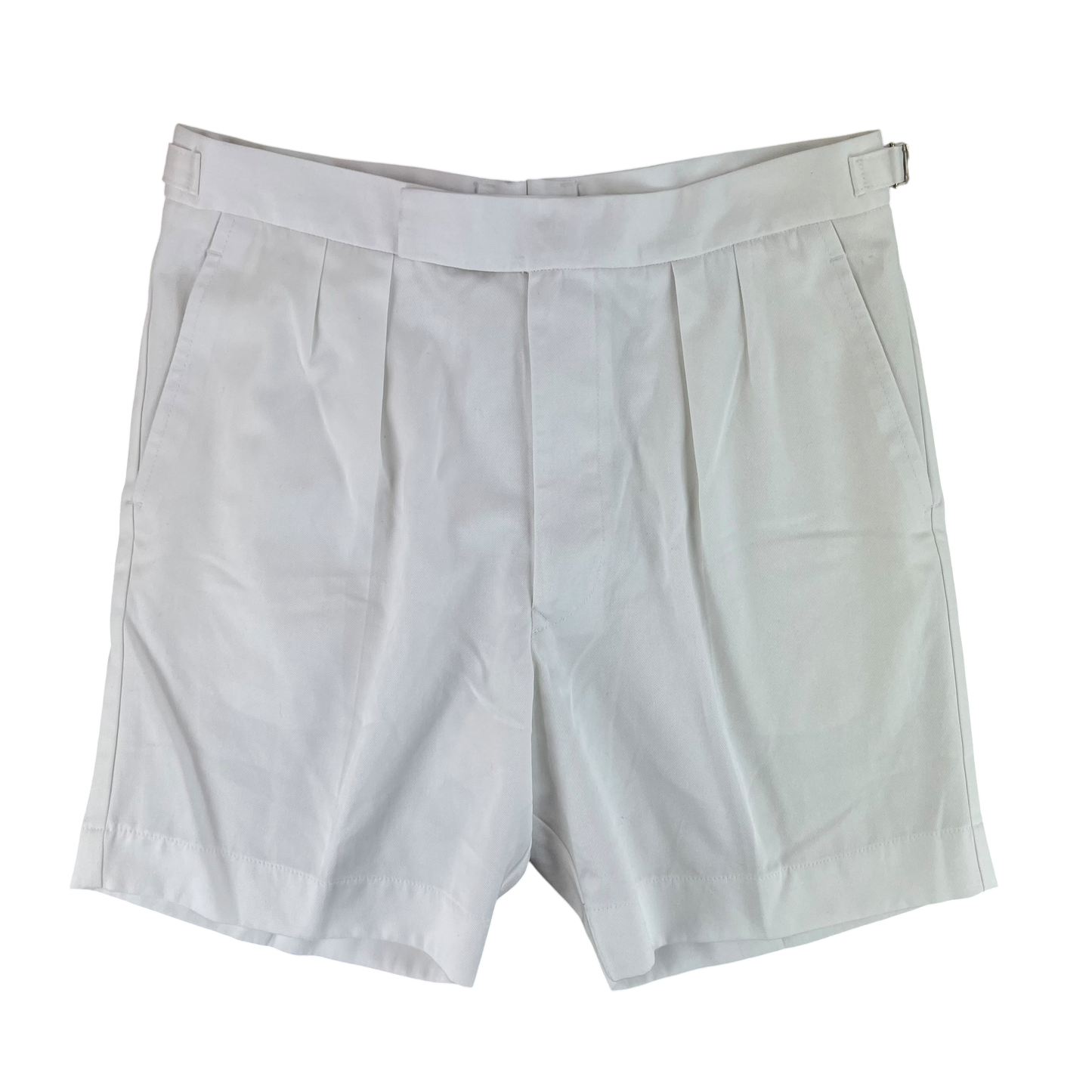 British Royal Navy White Dress Shorts - W34 190/88
