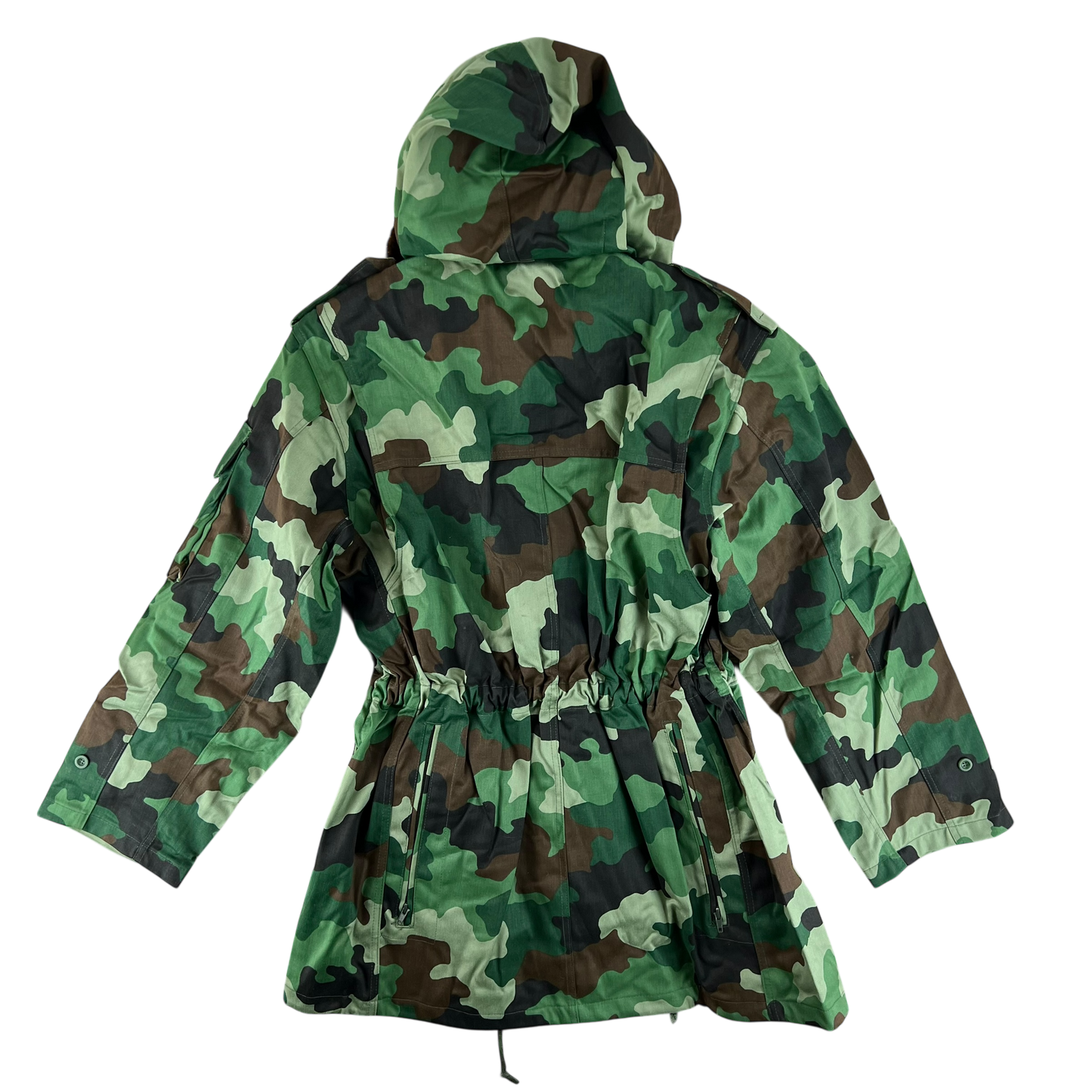 Serbian Army M93 Oak Leaf Camouflage Parka w/ Thermal Liner - Medium 172/100