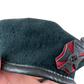British Army Beret w/ Badge - KRRC - Medium 58cm