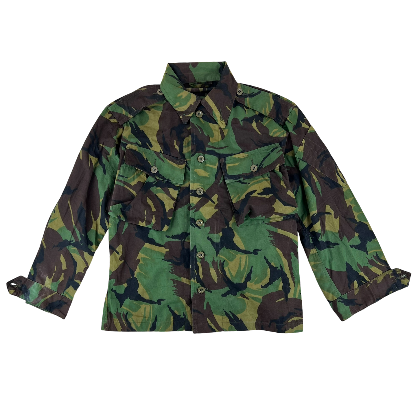 British Army 90's DPM Camo No.9 Dress Tropical Combat Jacket - Small 160/88