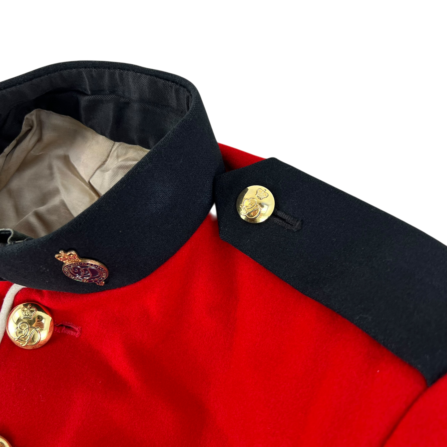 British Army Red Tunic Jacket - Queen's Division Minden Band - Medium