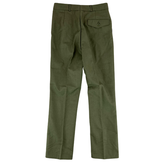 Slovak Army M97 Olive Green Dress Trousers - W27 L27