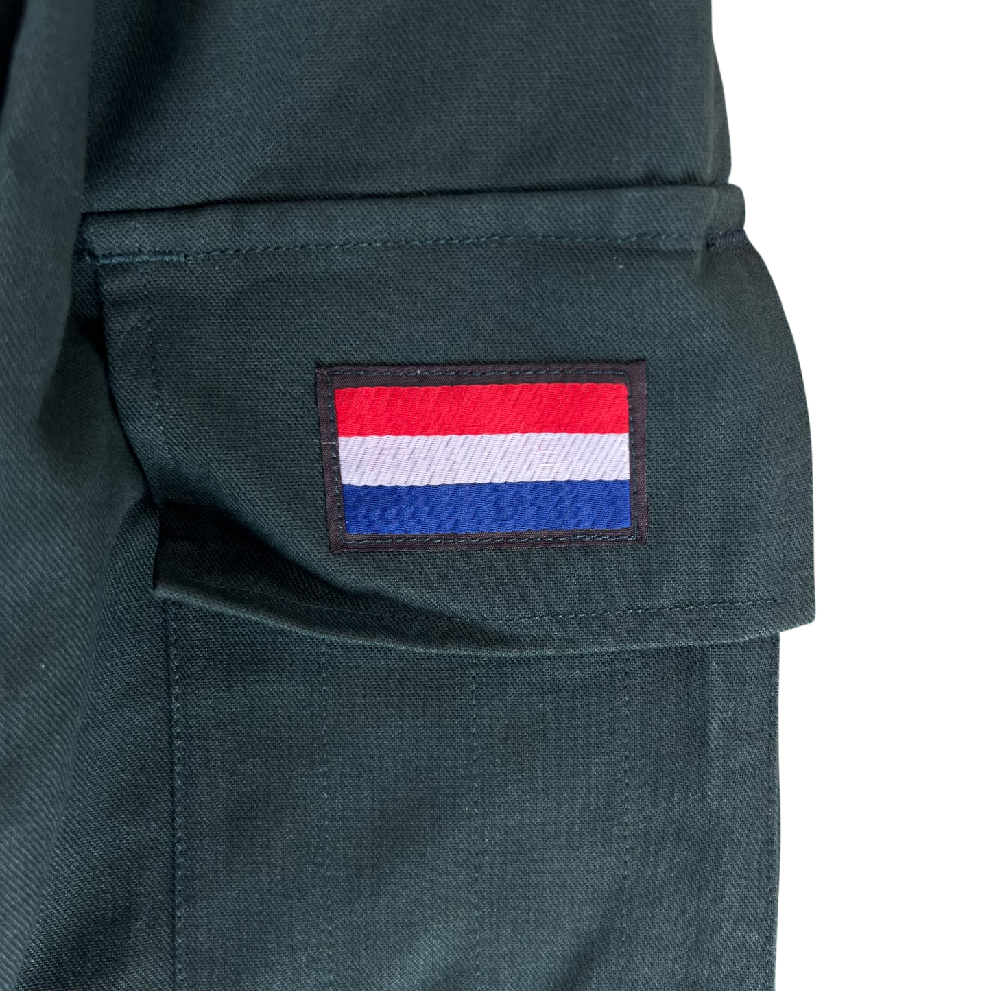 Dutch Army Forest Green Work Jacket - Large