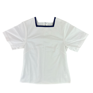 British Royal Navy Women's Class II White Middy Shirt