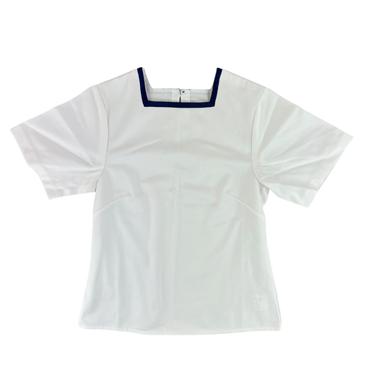British Royal Navy Women's Class II White Middy Shirt
