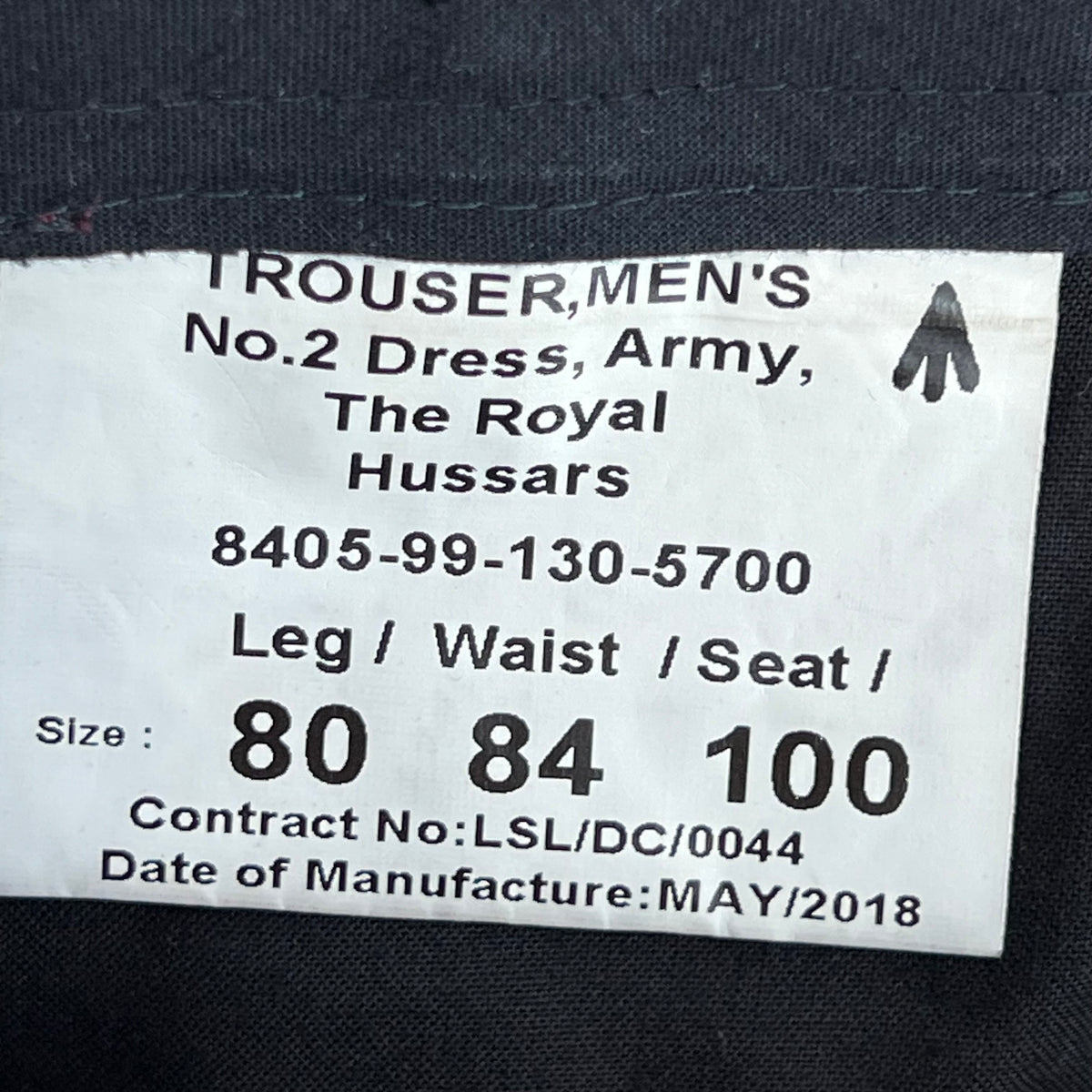 British Army Royal Hussars No. 2 Dress Trousers - W33 L28