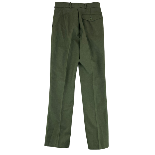 Slovak Army M97 Olive Green Dress Trousers - W26 L31