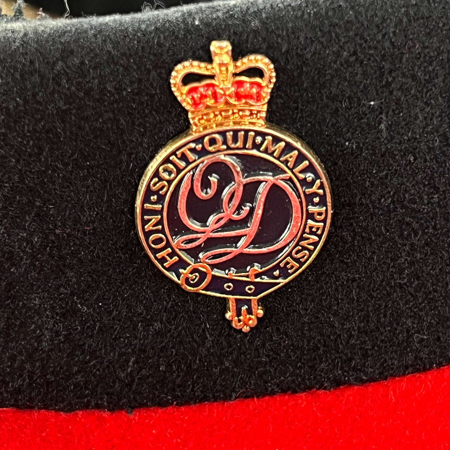 British Army Red Tunic Jacket - Queen's Division Minden Band - Small