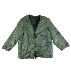 Greek Army M65 Faux Fur Jacket Liner - Medium