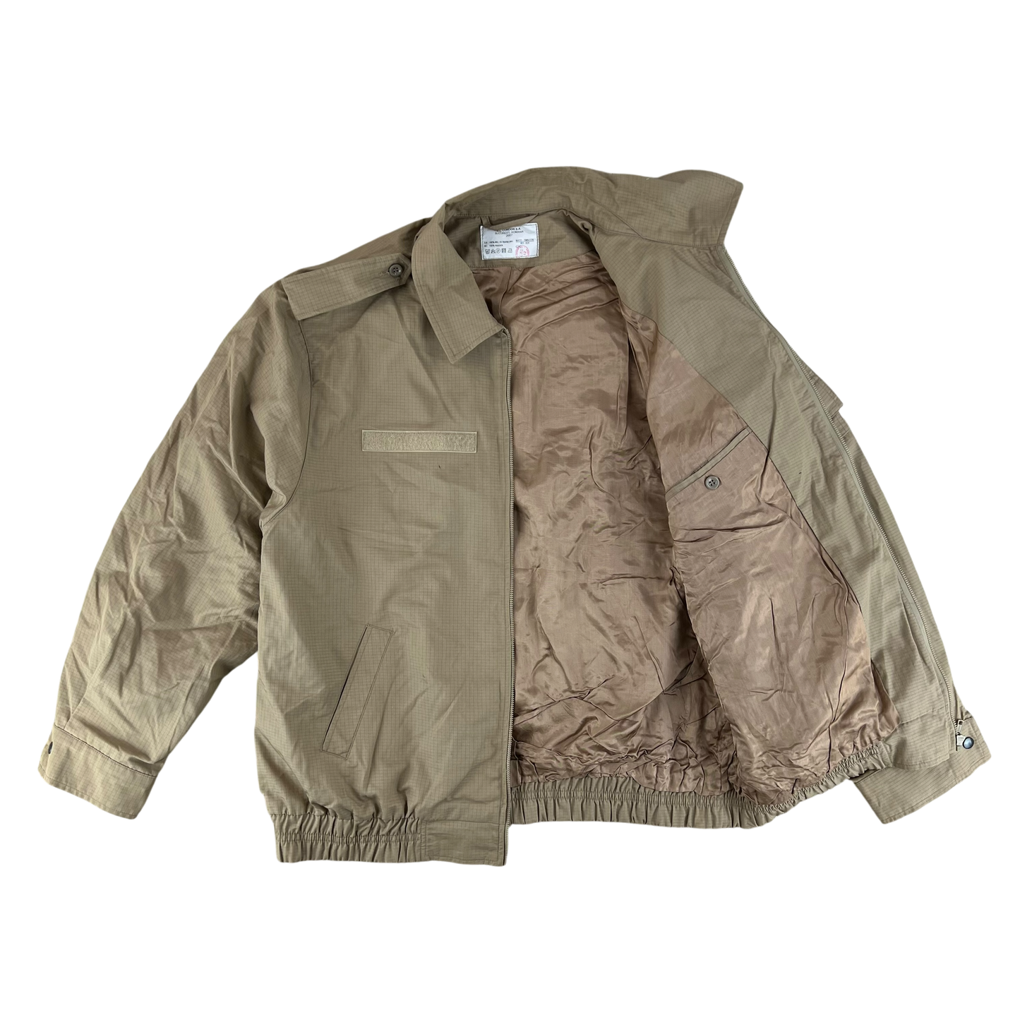 Romanian Army Tan Ripstop Blouson Jacket - XX Large