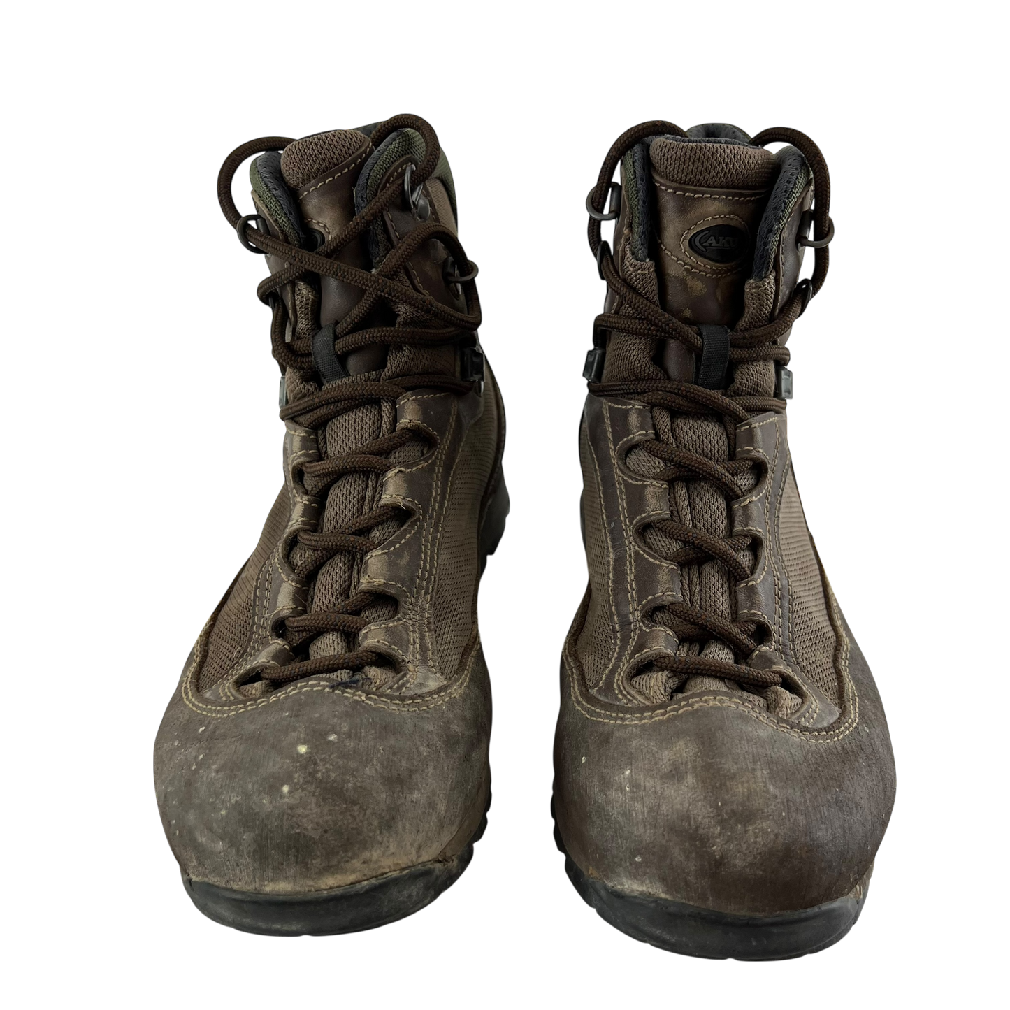 British Army AKU Brown Combat Boots - Size 8M