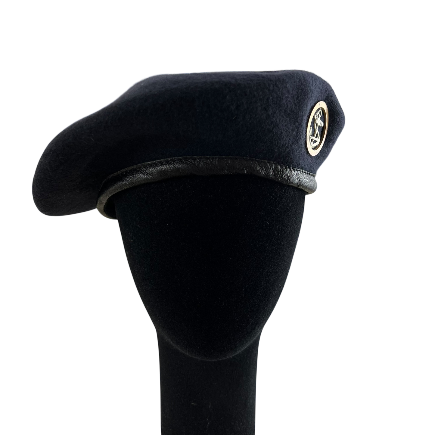 British Royal Navy Beret w/ Badge - Ratings Badge - Small 56cm
