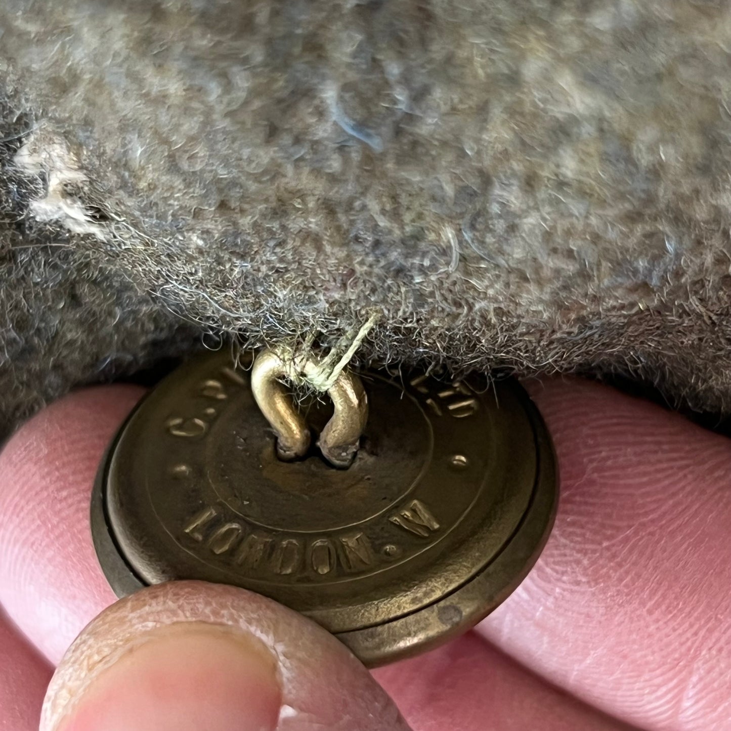 British Army WW2 1940 Pattern Wool Greatcoat - Royal Artillery - Large SIZE 9