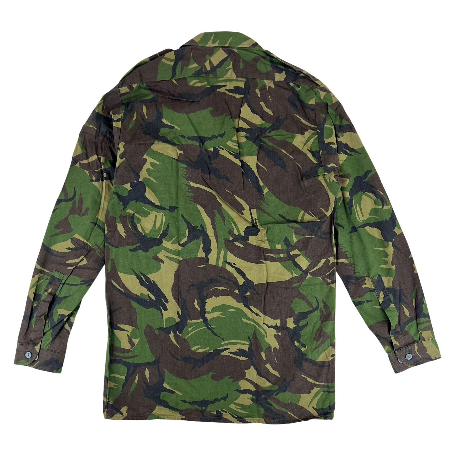 Dutch Army Field Shirt DPM Woodland Camouflage Long Sleeve - Medium