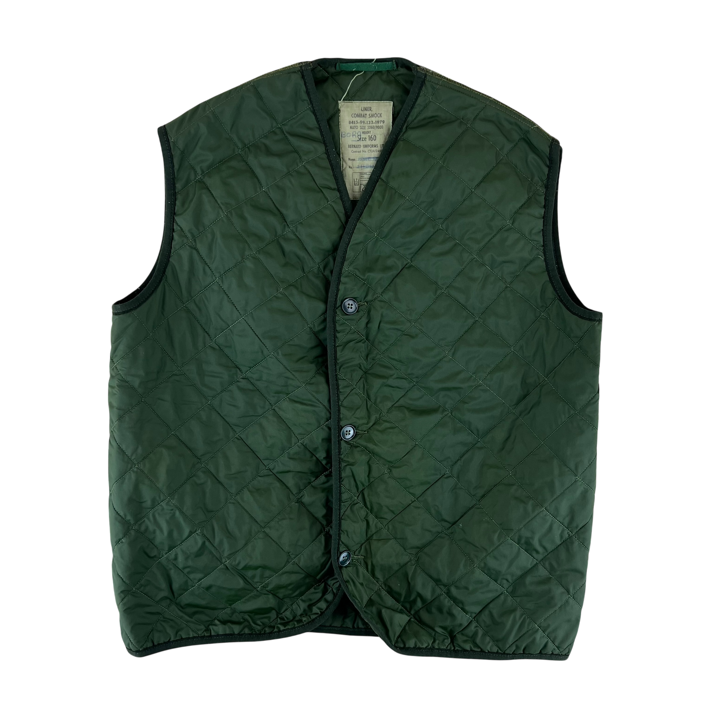 British Army Cold Weather Jacket Gilet Liner - Large