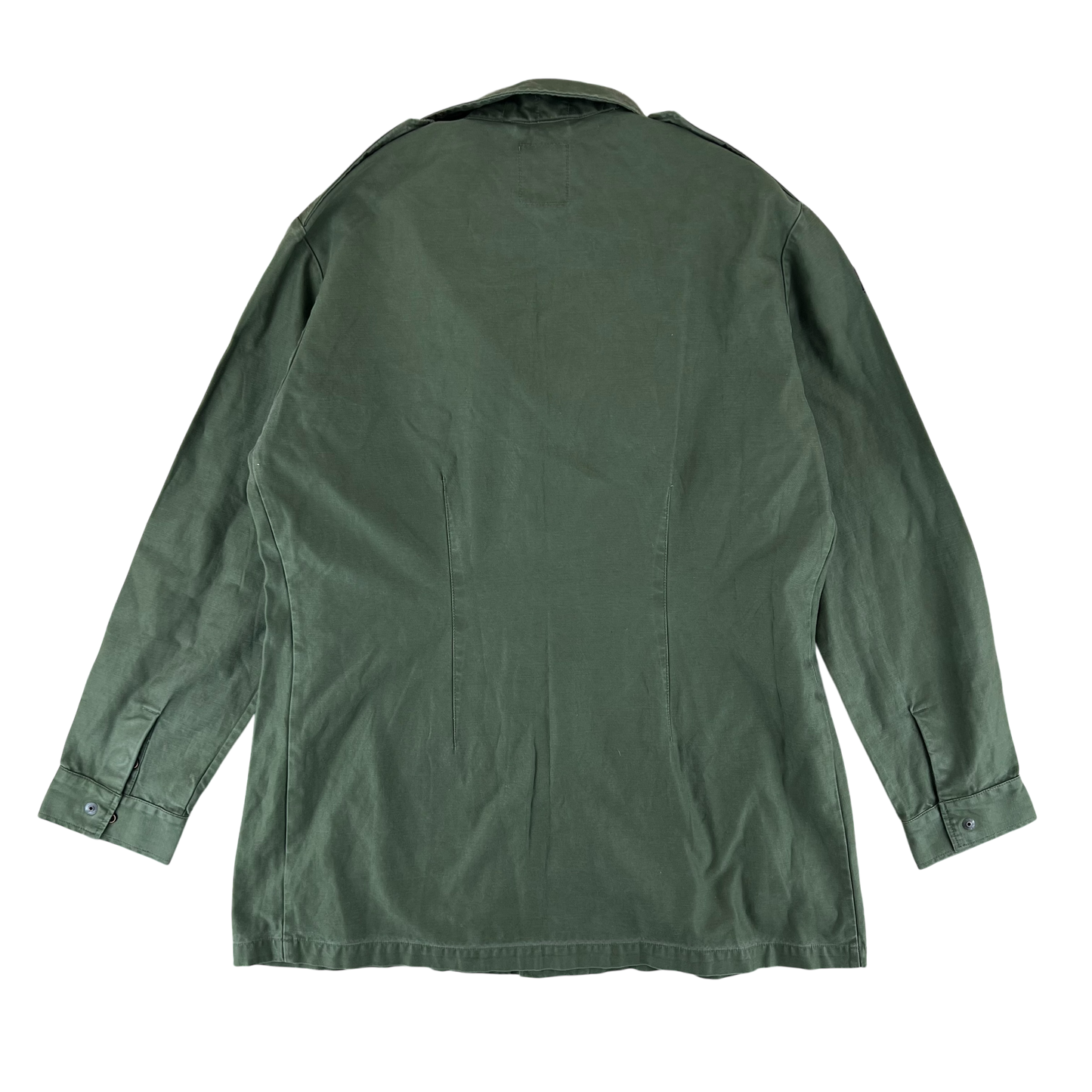 Dutch Army Field Shirt Jacket Green Long Sleeve - X Large