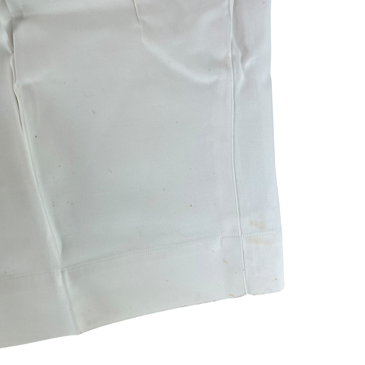 British Merchant Navy 50s Tropical White Shorts - W38