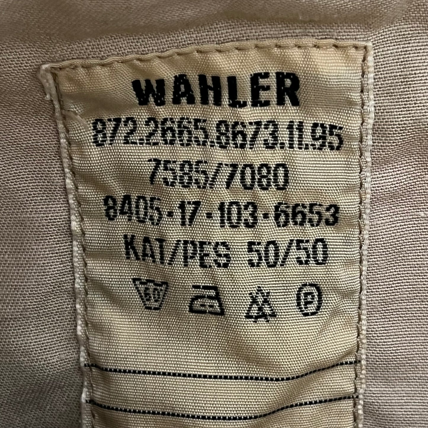 Dutch Army M93 Desert Tricolour Camouflage Combat Trousers - W33 L31