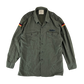 German Army Olive Green Long Sleeve Field Shirt - Large GrNr4