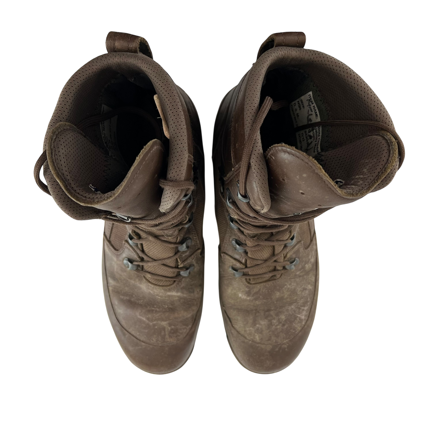 British Army HAIX Brown Combat Boots - Size 13M