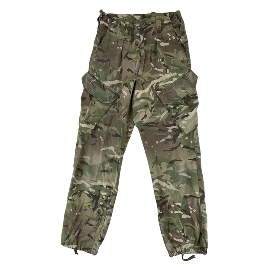 British Army MTP Camouflage Warm Weather Combat Trousers - W28 L31.5