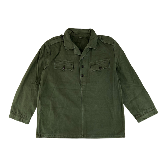 Bulgarian People's Army Olive Green Cossack Shirt - Large