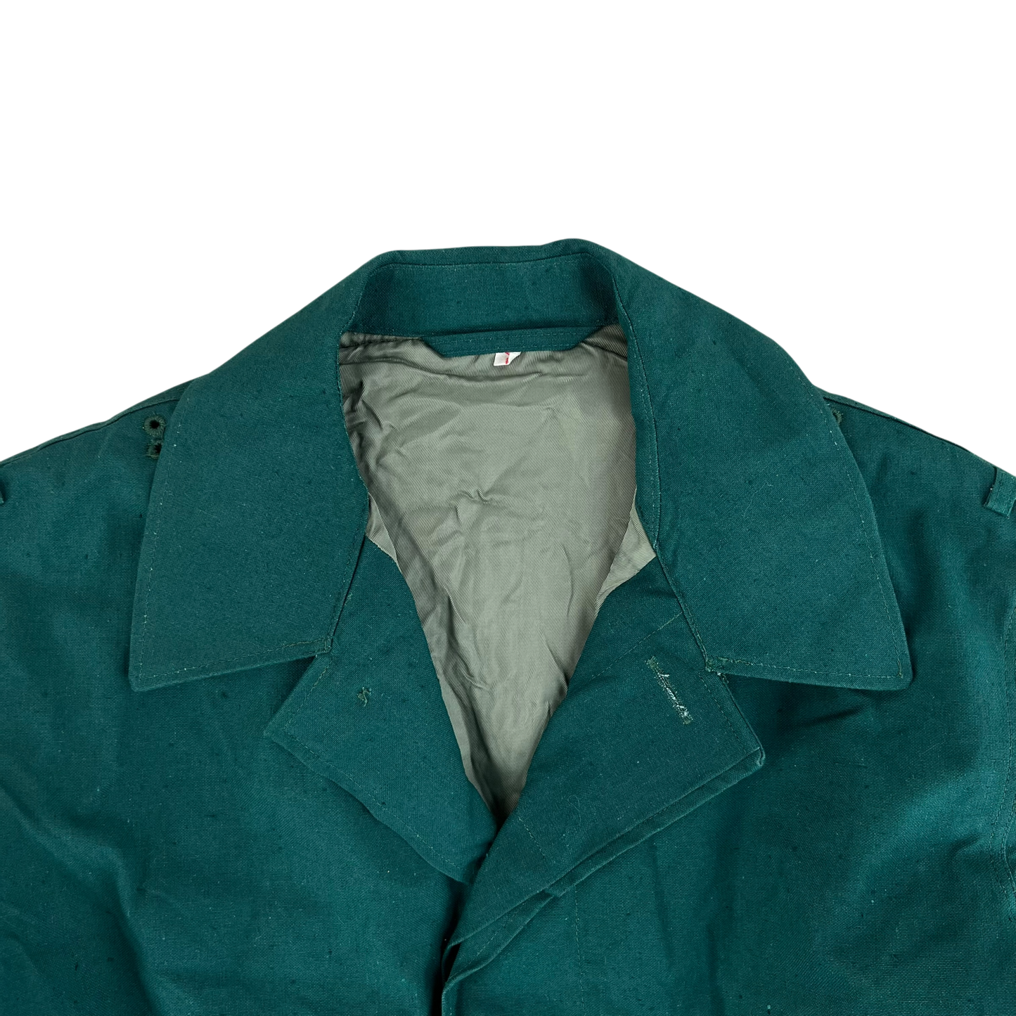 East German Police Thermal Blue-Green Jacket - Medium