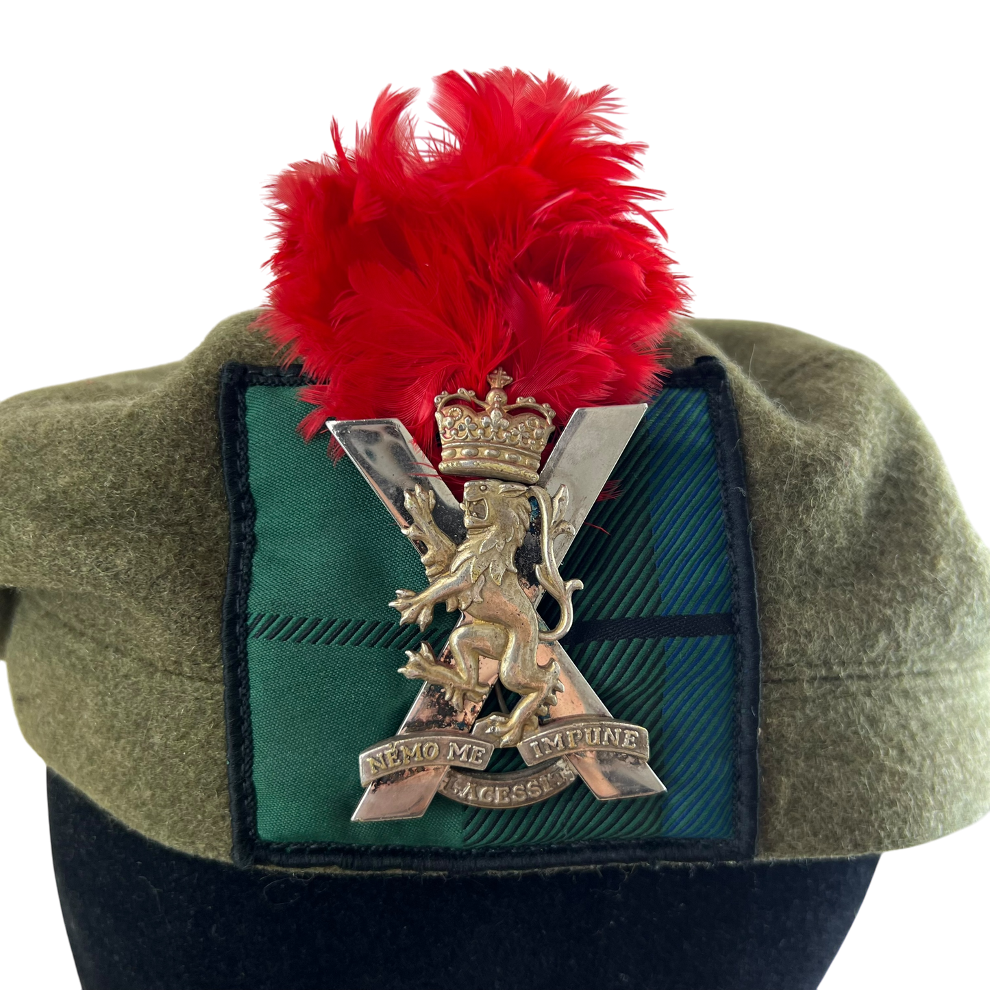 British Army Royal Regiment of Scotland Tam o Shanter w/ Plume - Medium