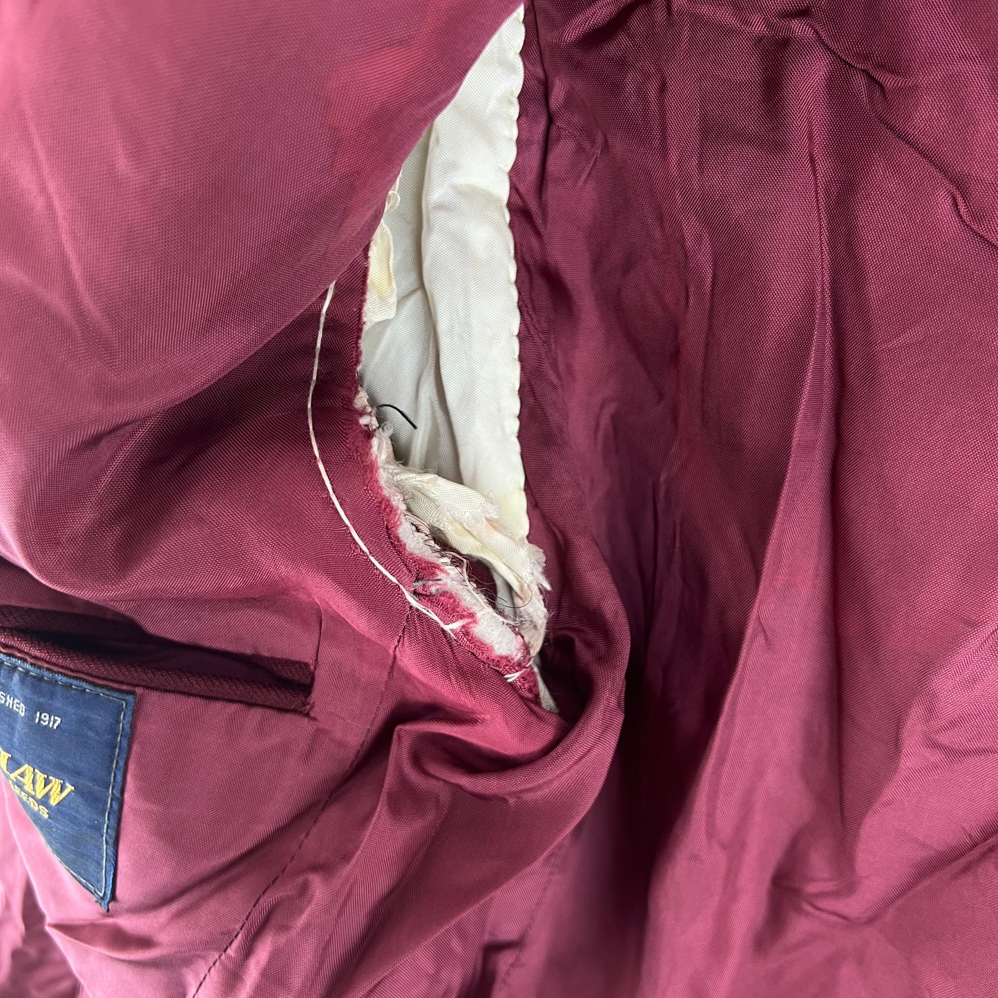 British Army Musician's Burgundy Performance Jacket - Medium