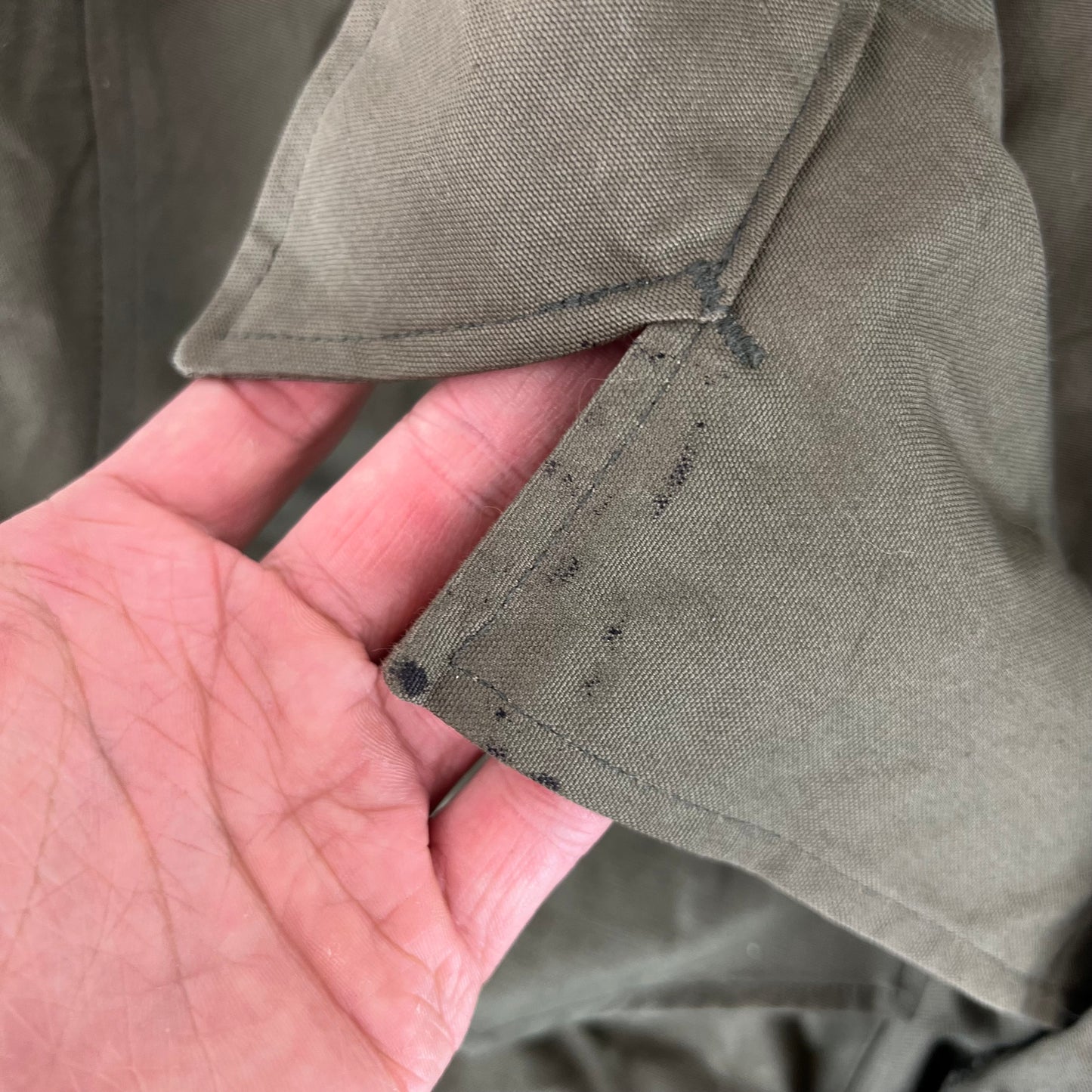 Norwegian Army 70s Olive Green Jacket - Medium