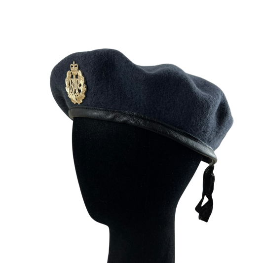 British RAF Beret w/ Badge - Medium 57cm