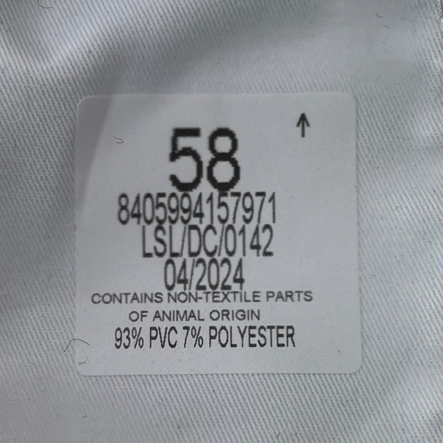 British Royal Navy Officer's Peaked Dress Cap - Medium 58cm