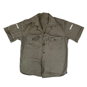 Greek Army M65 Khaki Shirt Short Sleeve - Medium