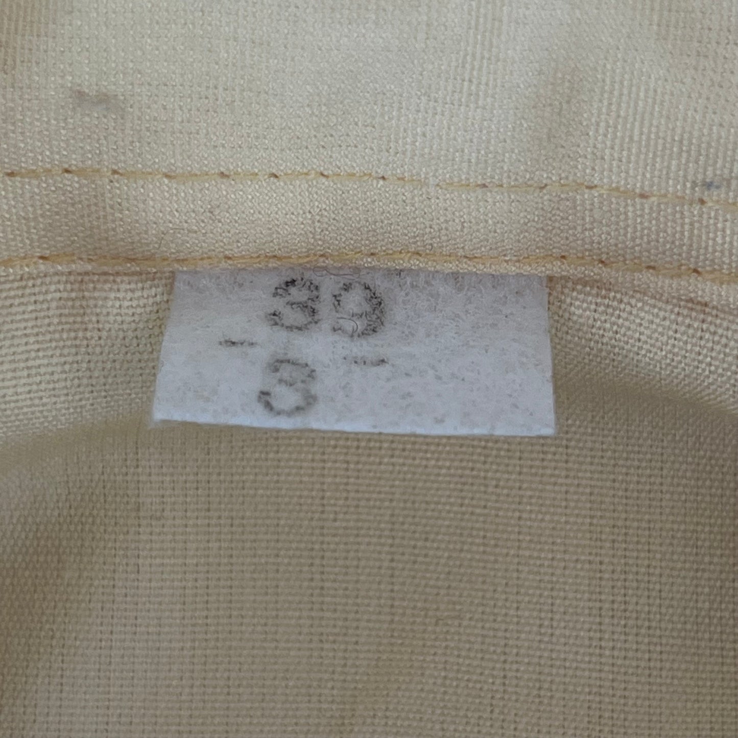 Soviet Navy Yellow Dress Shirt - Medium